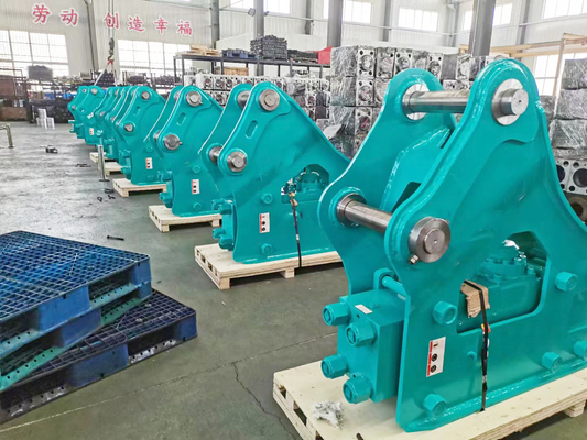 水力掘削機 ハンマー 140mm 岩石破片 建設機械用のチーゼル