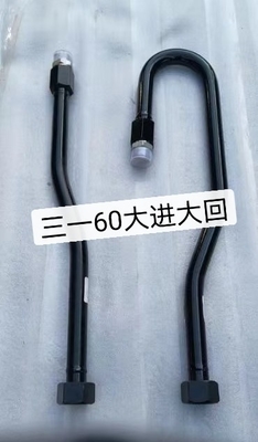 SY55 SY60 水力システム配送機 掘削機用鉄管用のブームパイプとリターンパイプ