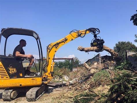3トンの水力掘削機 固定装置 旋回木材グリップル マックス・マウス 1.5m 開口